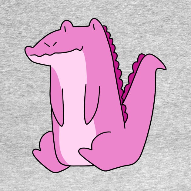 Pink Alligator by saradaboru